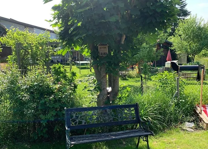 Auszeit - Mit Garten Und Bergblick Бад-Айблинг
